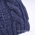 Winter warm knitted hat for adults